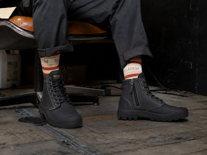 09502-008-M | PAMPA ZIP LTH LEGACY | BLACK