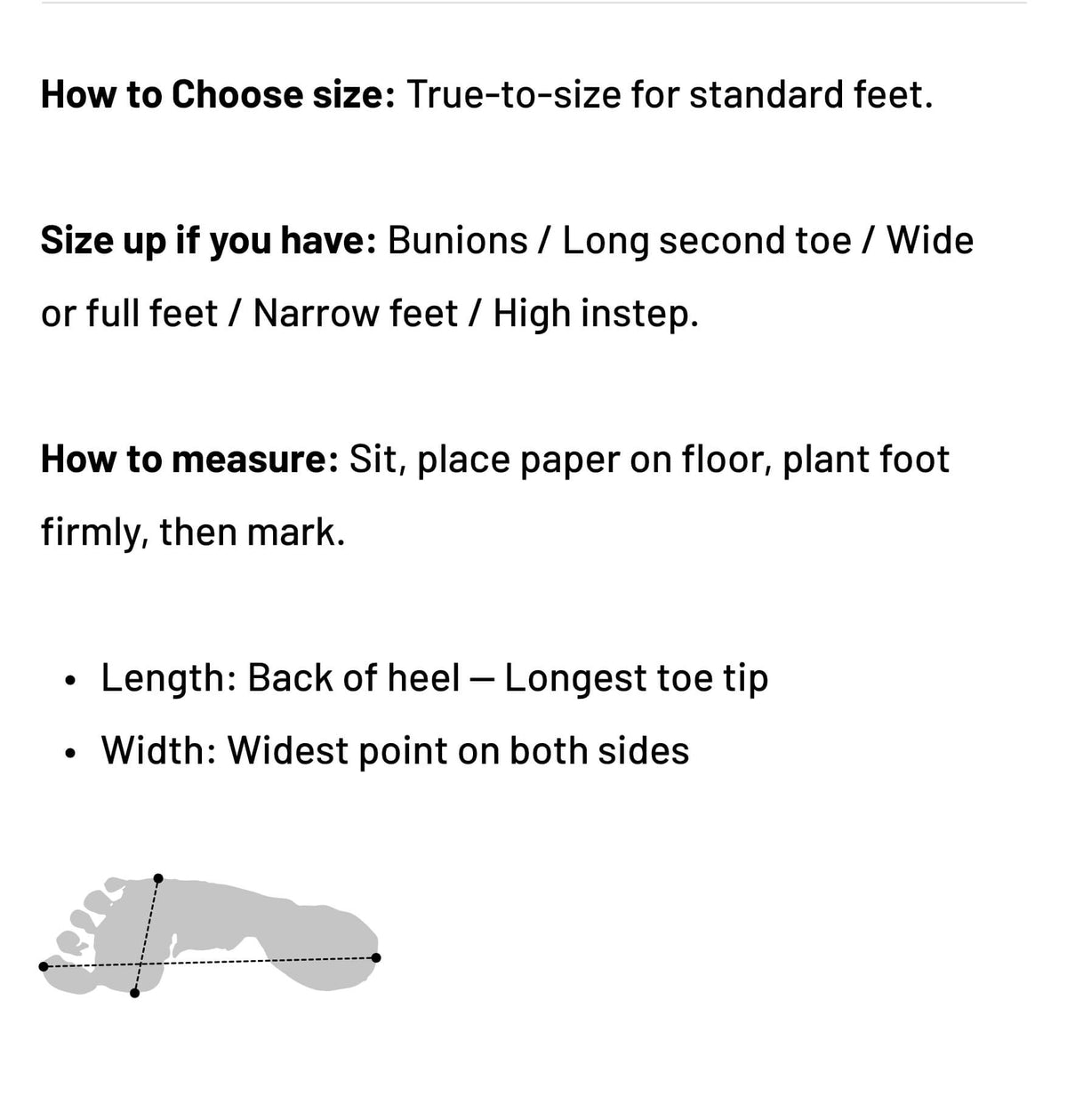 How To Choose Size