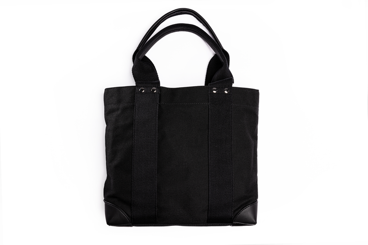 BG188-008 | SMALL CANVAS TOTEBAG | BLACK