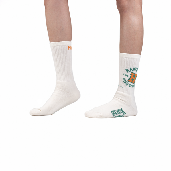 SX7448-264 | STRANGER THINGS HAWKINS SOCKS | BEIGE