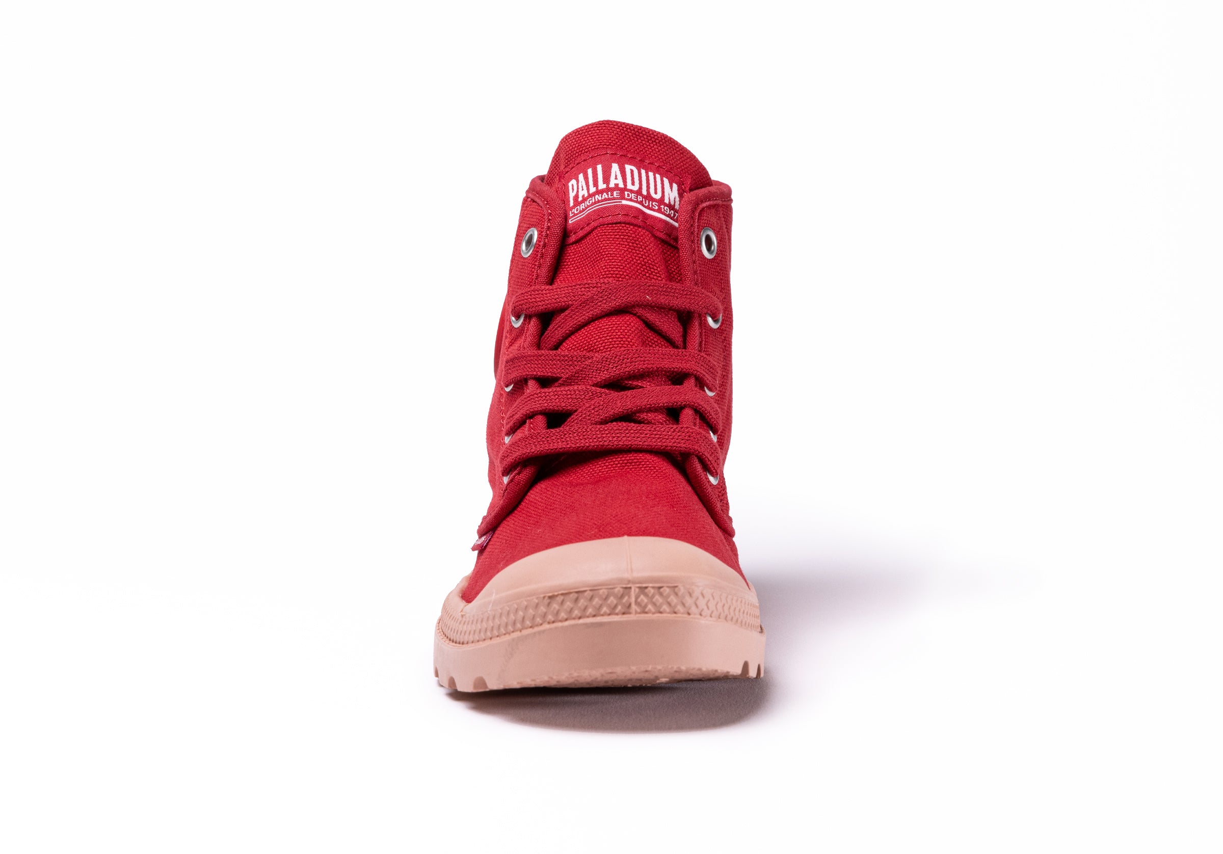 Red on sale palladium boots