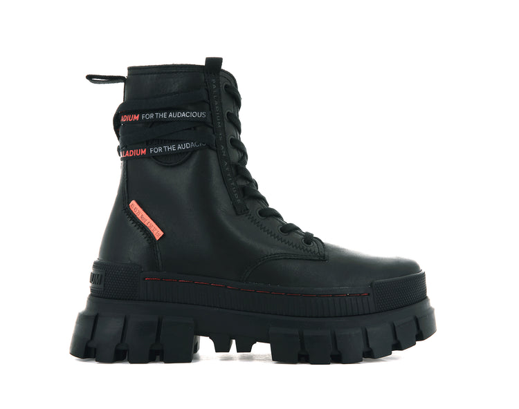 Palladium black leather boots Clearance
